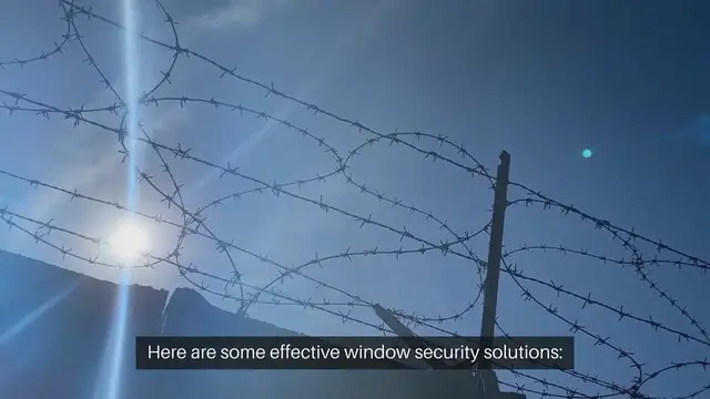 Video thumbnail for Window Security Solutions for Homes