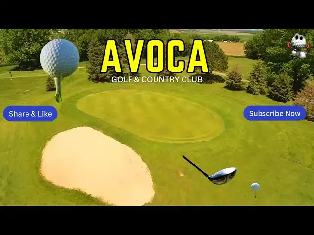 Video thumbnail for Risk-Reward Par 5: Avoca Golf & Country Club Hole 7