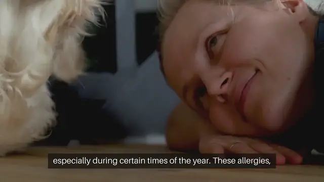 'Video thumbnail for Seasonal Allergies in Pets'