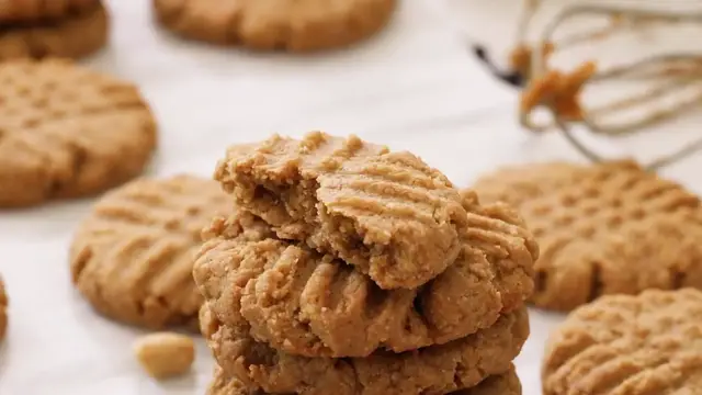 'Video thumbnail for EASY Gluten-Free Classic Peanut Butter Cookies Recipe (1080p_30fps_H264-128kbit_AAC)'