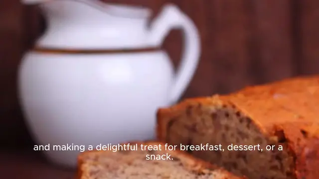 Video thumbnail for easy banana bread recipe