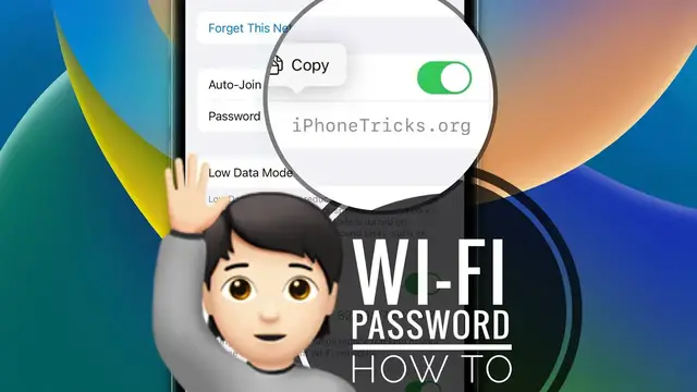 'Video thumbnail for How To Show Saved WiFi Password on iPhone in iOS 16'