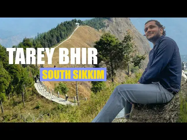 'Video thumbnail for Namchi Tarey Bhir Entry Point | Scenic Viewpoint in Sikkim | Travel Vlog 2025'