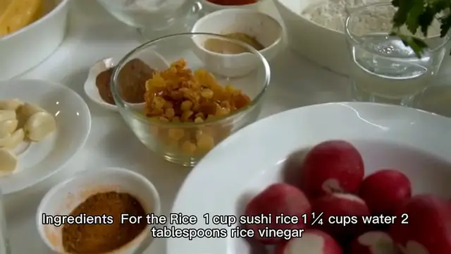 Video thumbnail for Poke bowl recipe