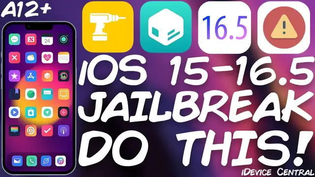 Video thumbnail for iOS 15.0 - 16.5 A12+ JAILBREAK: DO THIS RIGHT NOW! How To Save SHSH2 Blobs For Downgrade