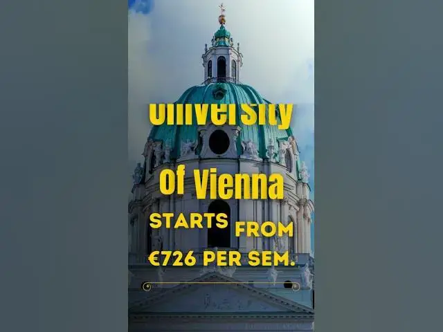 Video thumbnail for 5 Austrian Universities Under €1,000 #austria #studyabroad #university