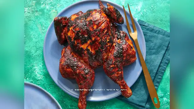 'Video thumbnail for BBQ chicken recipe'