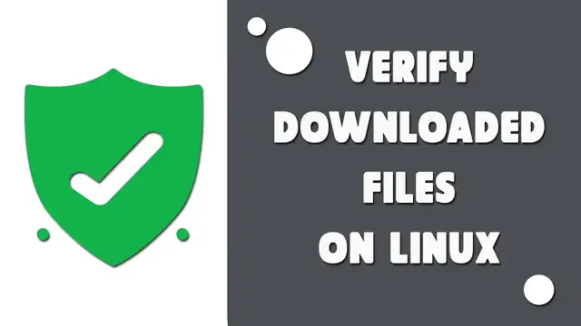 Video thumbnail for How to verify authenticity of downloaded files on Linux