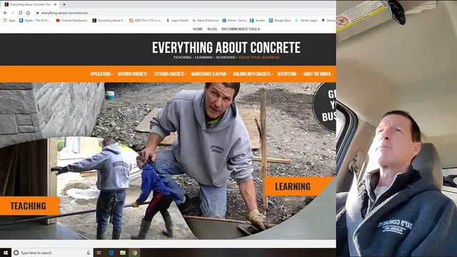 Video thumbnail for Getting Started In The Concrete Business How I Got Started!