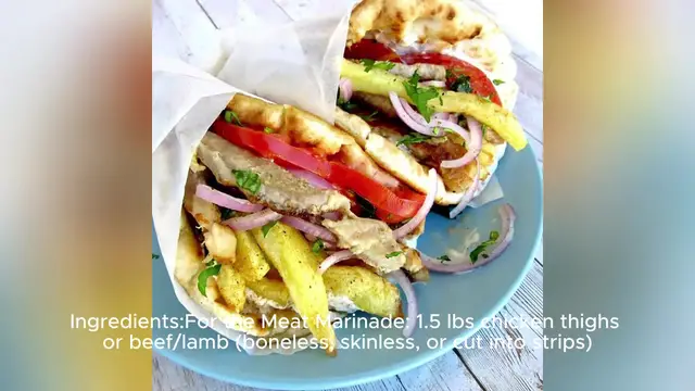 Video thumbnail for gyros recipe