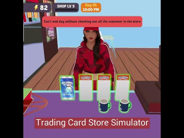 Video thumbnail for Trading Card Store Simulator #browsergame