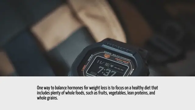 Video thumbnail for How To Balance Hormones For Weight Loss