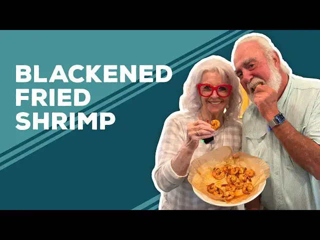 Video thumbnail for Love & Best Dishes: Blackened Fried Shrimp Recipe | Easy Air Fryer Seafood Ideas