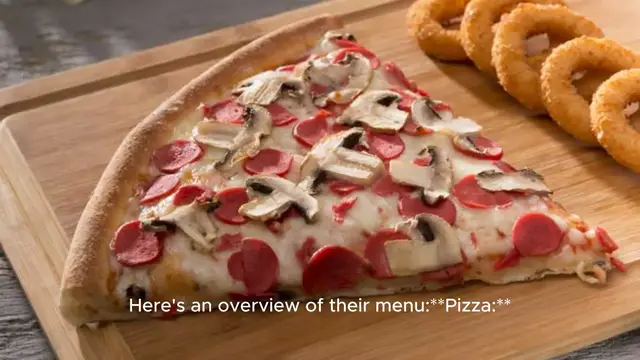 'Video thumbnail for domino's menu Price'