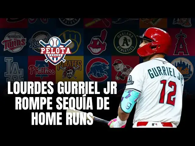 'Video thumbnail for Lourdes Gurriel Jr. rompió sequía jonronera por todo lo alto'