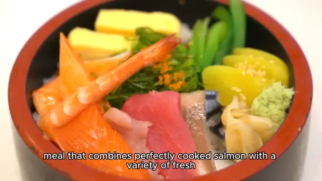 Video thumbnail for salmon bowl recipe