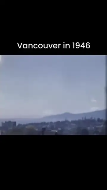 Video thumbnail for Vancouver British Coloumbia Canada in 1946