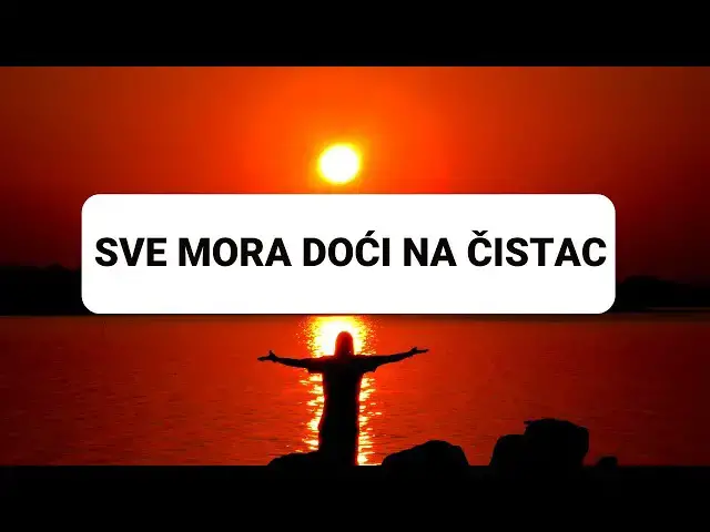 Video thumbnail for SVE MORA DOĆI NA ČISTAC -  FRA BOŽE RADOŠ
