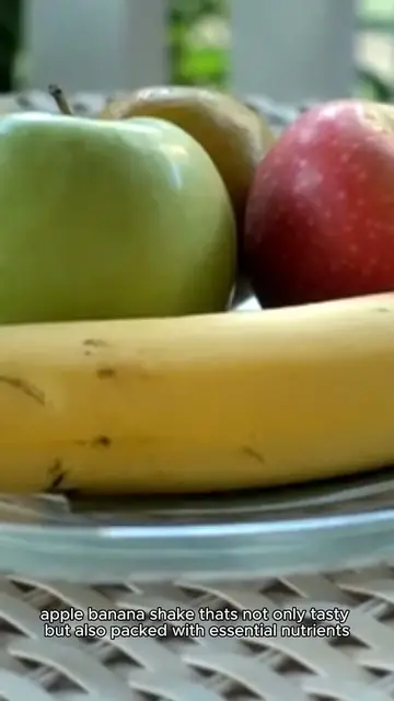 Video thumbnail for Apple banana shake recipe