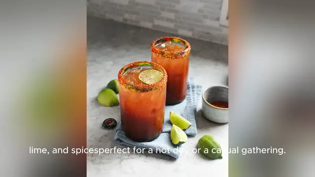 Video thumbnail for michelada recipe