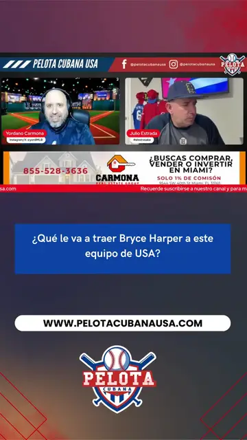 Video thumbnail for ¿Qué le va a traer Bryce Harper a este equipo de USA?