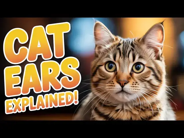 Video thumbnail for Cat Ears Flicking Back? Learn What It Really Means