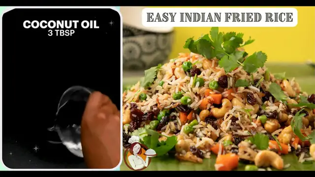 Video thumbnail for Easy Indian Fried Rice