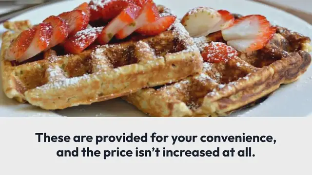 Video thumbnail for Homemade “Honey Bunches of Oats” Waffles