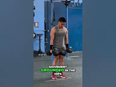 'Video thumbnail for Double Dumbbell Deadlifts: Unlock Your Hips & Crush Your Squats!'