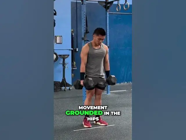 'Video thumbnail for Double Dumbbell Deadlifts: Unlock Your Hips & Crush Your Squats!'