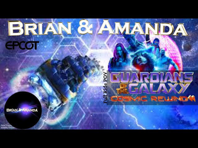 Video thumbnail for Guardians of the Galaxy Cosmic Rewind - Epcot Full Ride POV - May 2022 - Disney World
