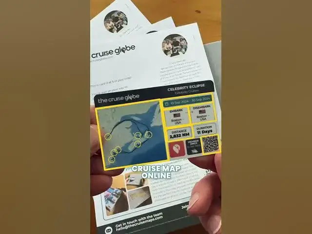'Video thumbnail for Collectible Personalised Cruise Cards 10% Off  #shorts #ad'