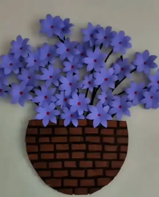 'Video thumbnail for DIY Paper Flower Showpiece with Card Board'
