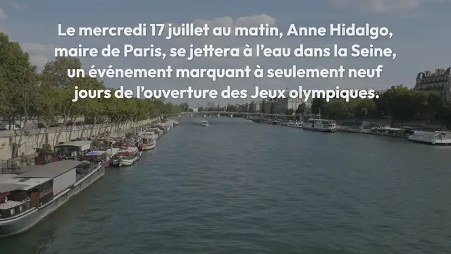 Video thumbnail for Anne Hidalgo plongera dans la Seine le 17 juillet !