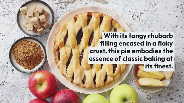 Video thumbnail for Old-Fashioned Rhubarb Pie