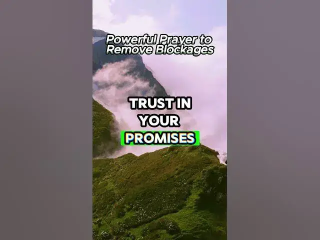 Video thumbnail for Breaking Chains of Doubt -A Powerful Prayer to Remove Blockages #morningprayer #christianmotivation