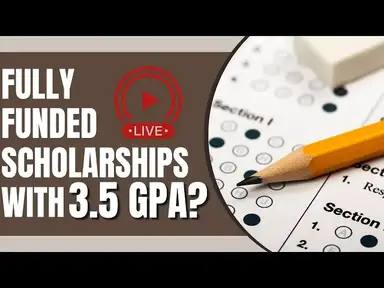 'Video thumbnail for "Is 3.5 GPA Enough?" - Livestream Clips'