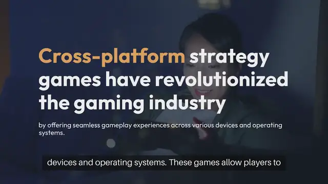 Video thumbnail for Cross-platform Strategy Games