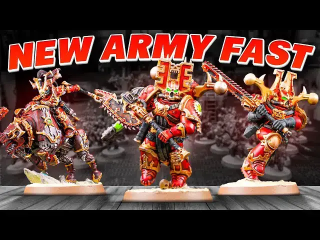 'Video thumbnail for Paint a World Eaters Army FAST!'