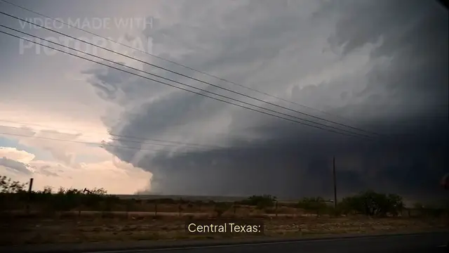 'Video thumbnail for Severe Storms Leave Thousands Without Power Across Texas, Roads Blocked'