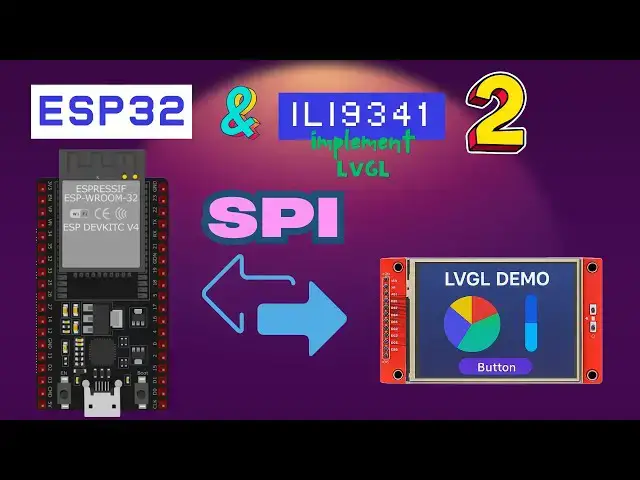 Video thumbnail for ESP32#11 ESP SPI LCD || PART 2 || Implement LVGL || Create UI using Squareline Studio