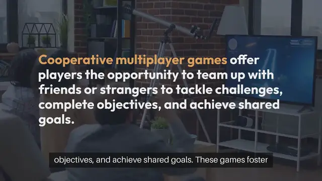 Video thumbnail for Cooperative Multiplayer Games