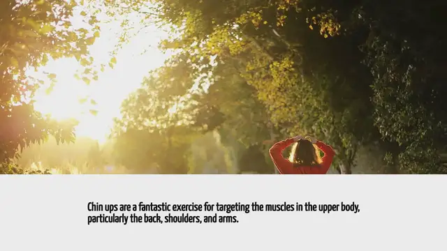 Video thumbnail for What Do Chin Ups Workout