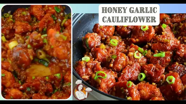 Video thumbnail for Honey Garlic Cauliflower