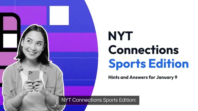 Video thumbnail for NYT Connections Sports Edition today: Hints and answers for January 9