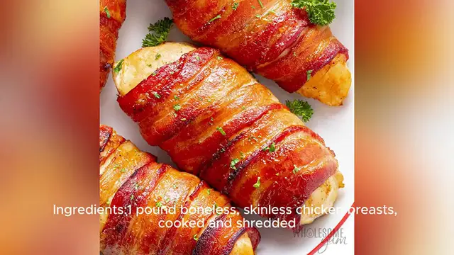 Video thumbnail for chicken and bacon recipe