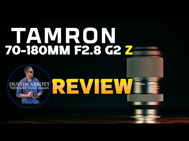 'Video thumbnail for Tamron 70-180mm F2.8 G2 Z-mount Review | Smaller, Lighter, and Cheaper'
