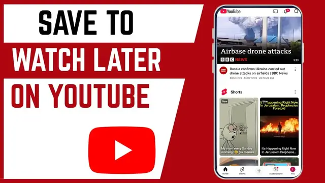 Video thumbnail for How To Save Video To Watch Later On YouTube