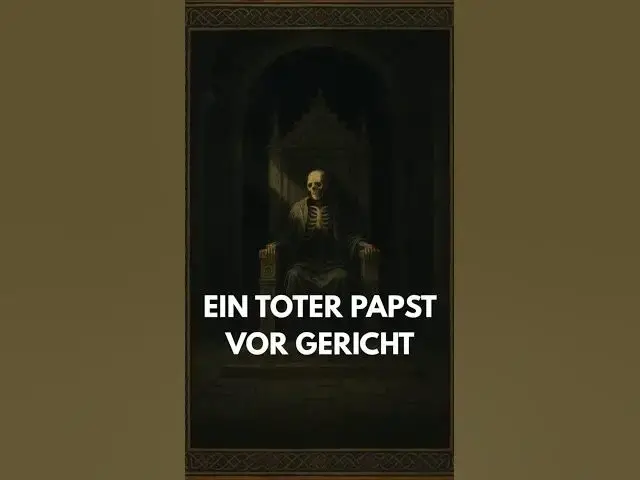 Video thumbnail for Der Papst, der vor Gericht saß – obwohl er tot war! 😳