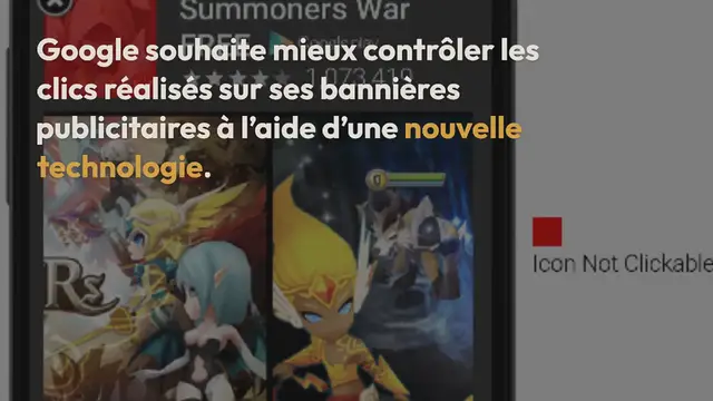 Video thumbnail for Clics accidentels sur les publicités : Google veut réduire leur nombre !